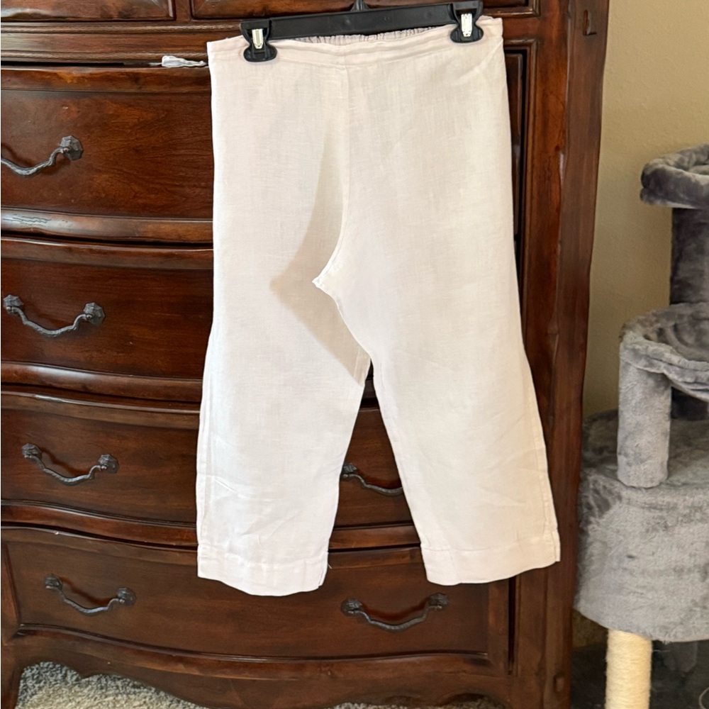 bryn Walker Cream Ankle Pants